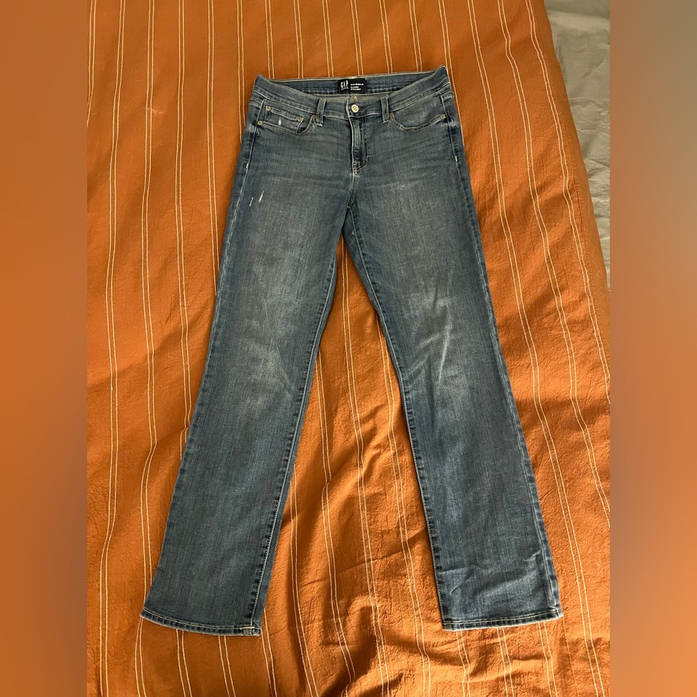 Gap classic straight jeans